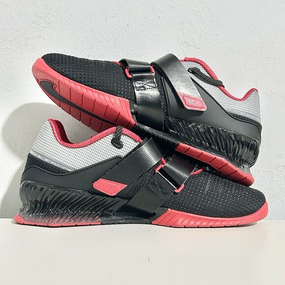 Nike Romaleos 4 “Black University Red” Men’s Size 10.5-11.5 Weightlifting Shoes - Picture 6 of 9